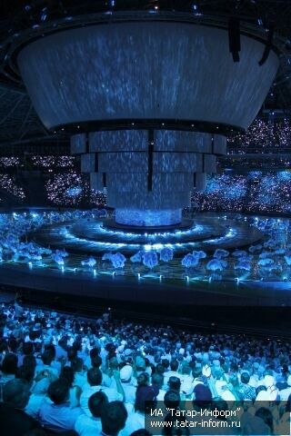 Церемония открытия Универсиады 2013 часть 2 